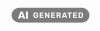 LABEL_AI GENERATED_black transparent