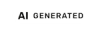 LABEL_AI GENERATED_white transparent 150